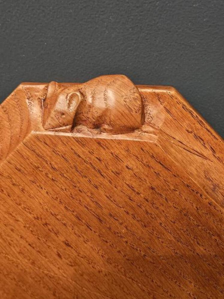 Old Mouseman Teapot Stand - Image 5