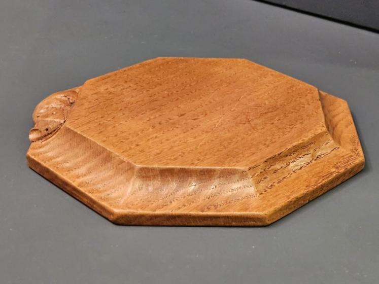Old Mouseman Teapot Stand - Image 6