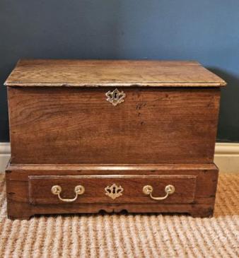 George III Oak Coffer Bach