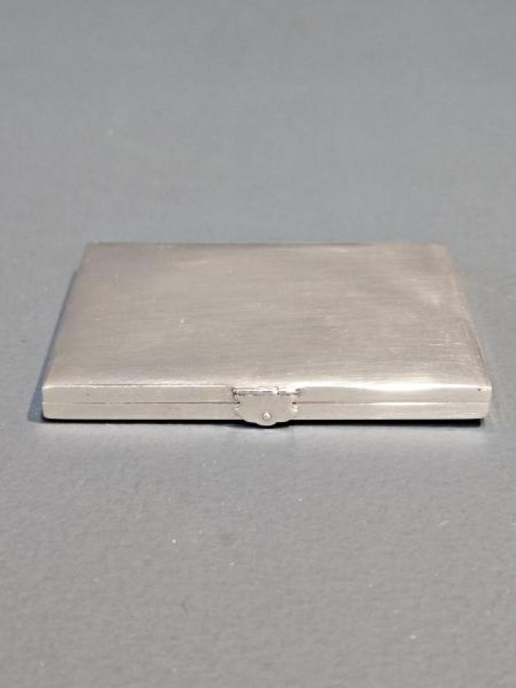 Unusual Victorian Silver Wallet Photo Frame - Image 2