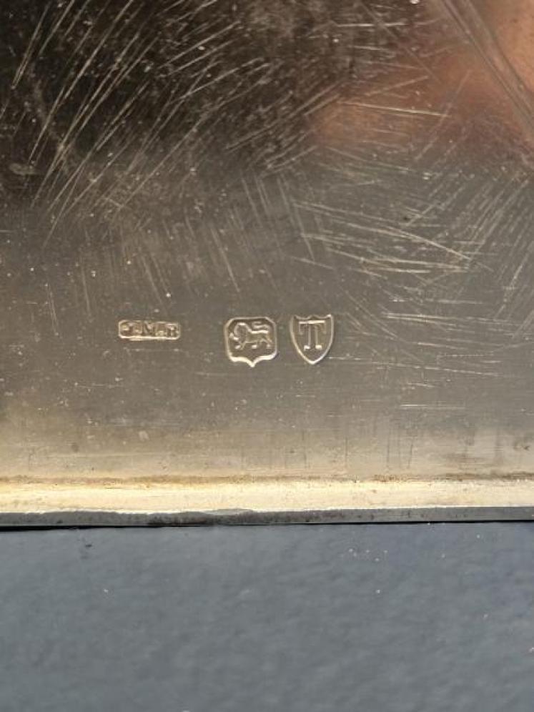Unusual Victorian Silver Wallet Photo Frame - Image 4