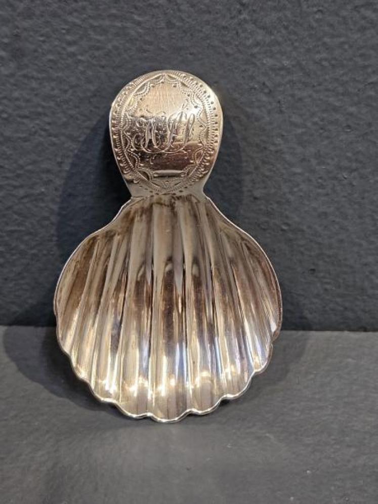 George III Silver Caddy Spoon - Image 4