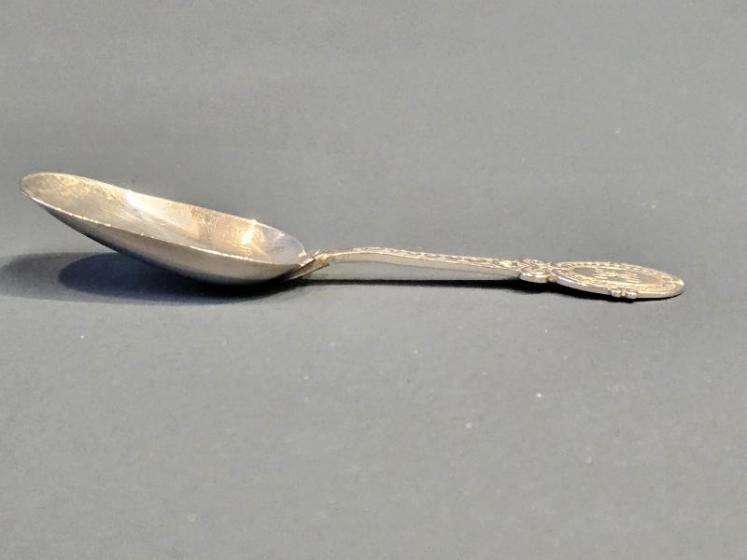 Victorian Silver Caddy Spoon by George Unite - Image 6