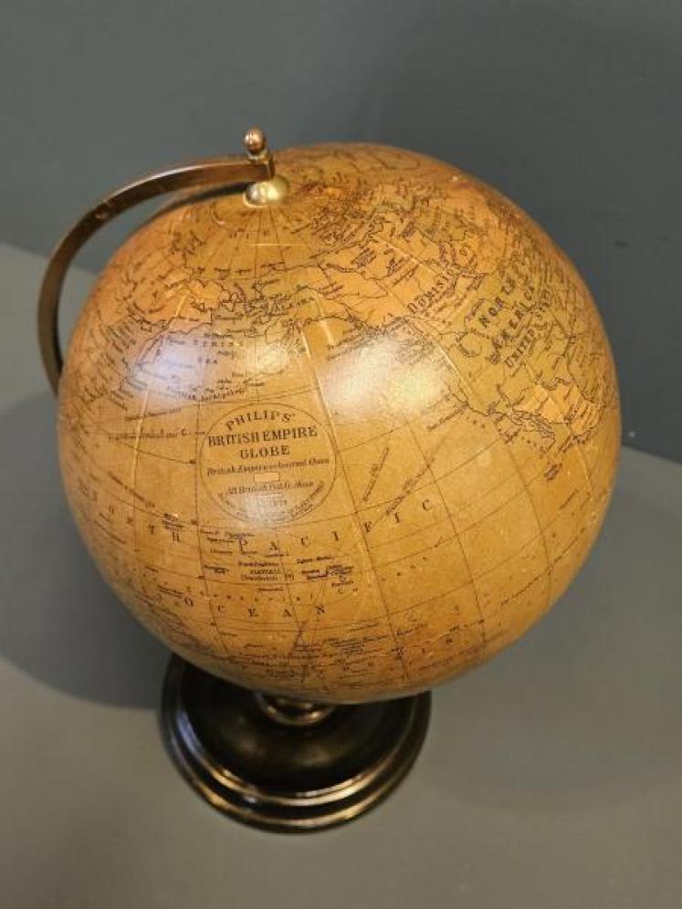 1930's Philips 8" British Empire Globe - Image 6