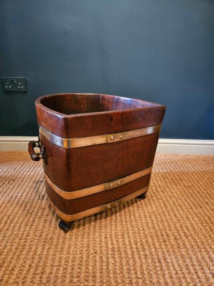 Large Victorian Country House Log Bin - Image 7