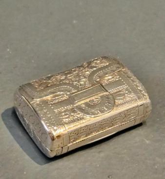 Fine Quality Georgian Silver Vinaigrette