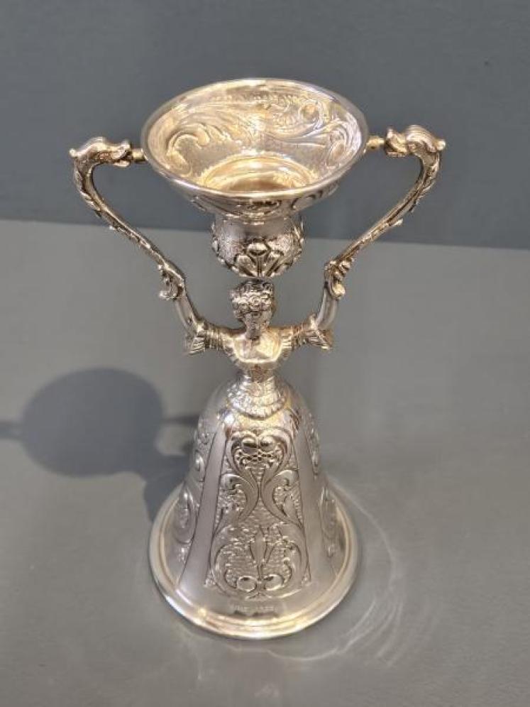 Edwardian Silver Wager Cup - Image 4