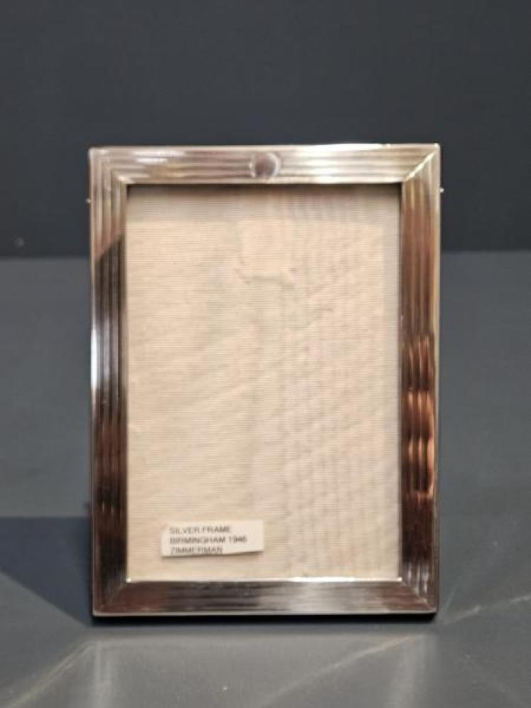 Silver Engine Turned Photo Frame - Image 2