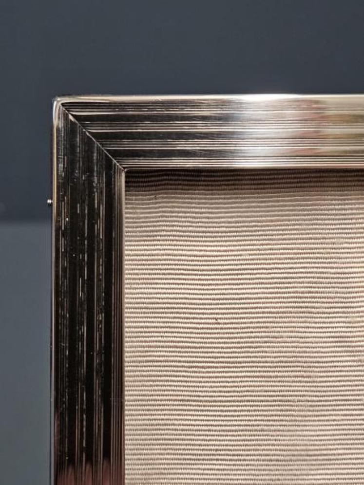 Silver Engine Turned Photo Frame - Image 3