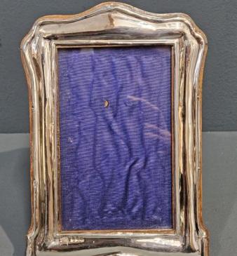 George V Silver Photo Frame