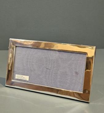 Edwardian Silver Landscape Photo Frame