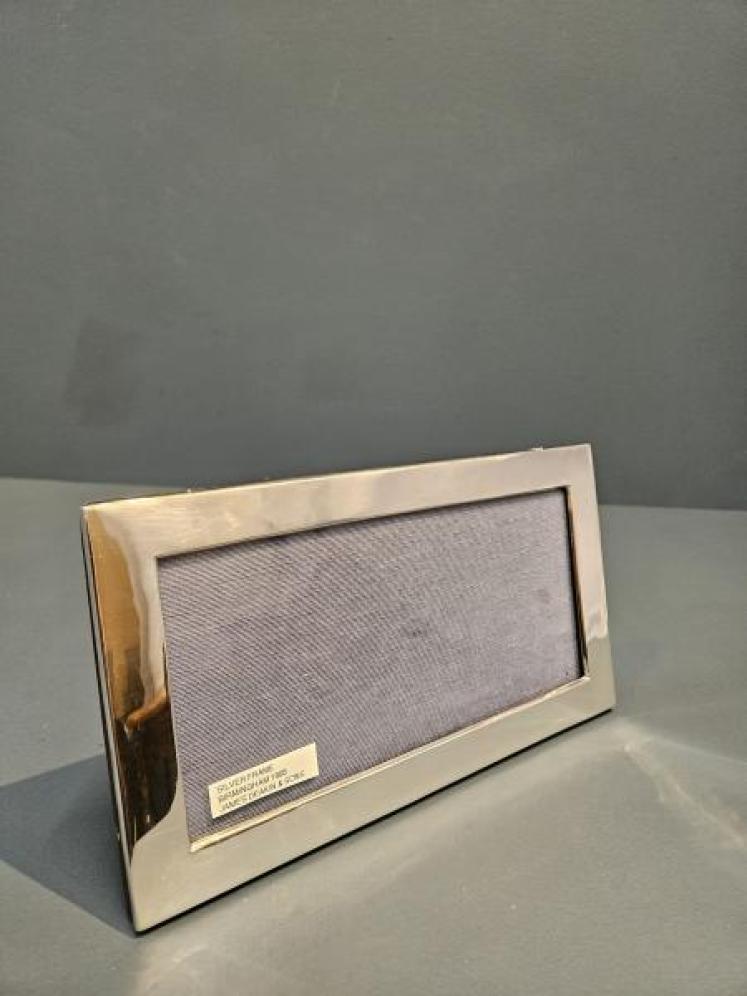 Edwardian Silver Landscape Photo Frame - Image 2