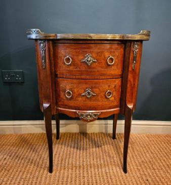 Victorian Walnut Night Stand