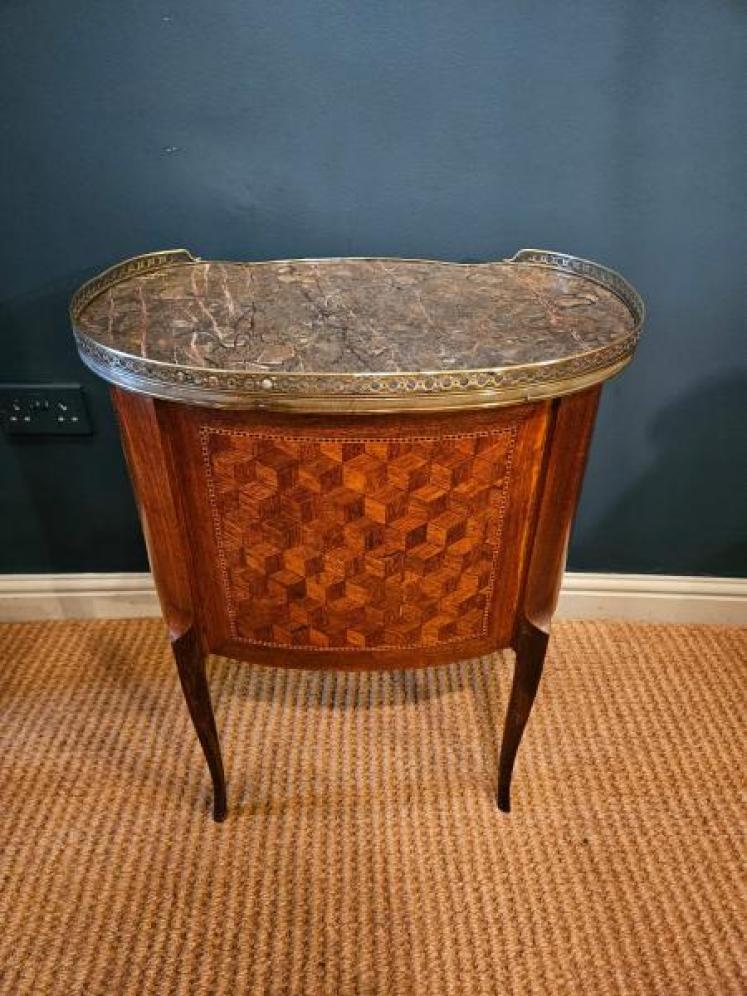 Victorian Walnut Night Stand - Image 2