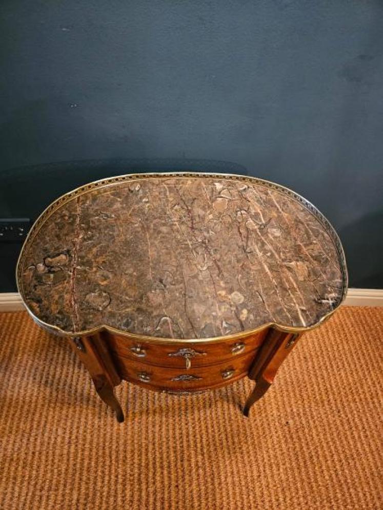 Victorian Walnut Night Stand - Image 5