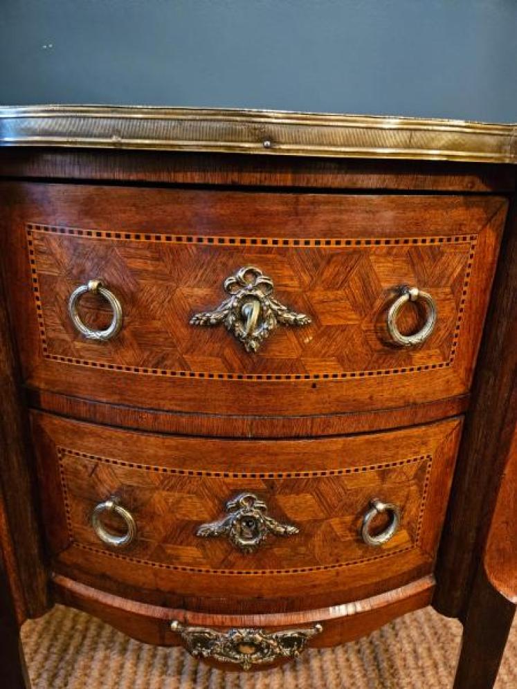 Victorian Walnut Night Stand - Image 6