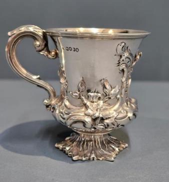 William IV Silver Mug