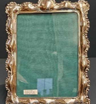 Large Edwardian Silver Photo Frame