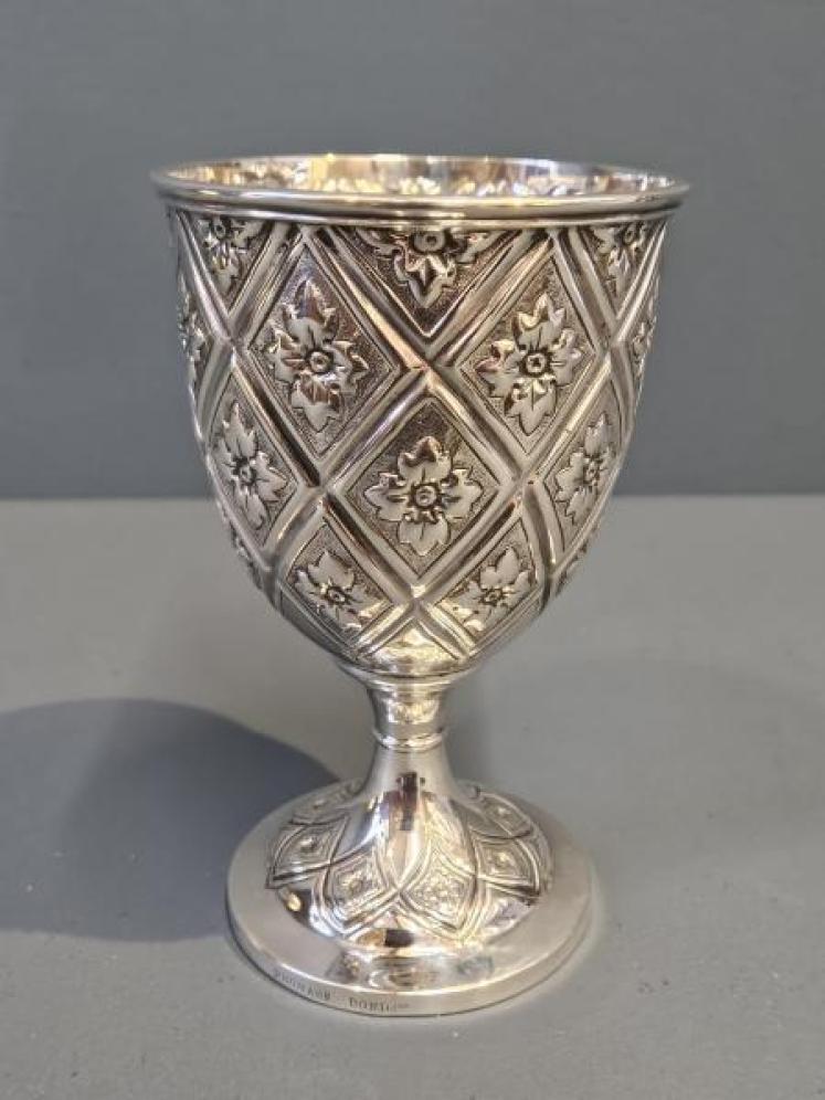 Superb Victorian Silver Goblet - Image 6