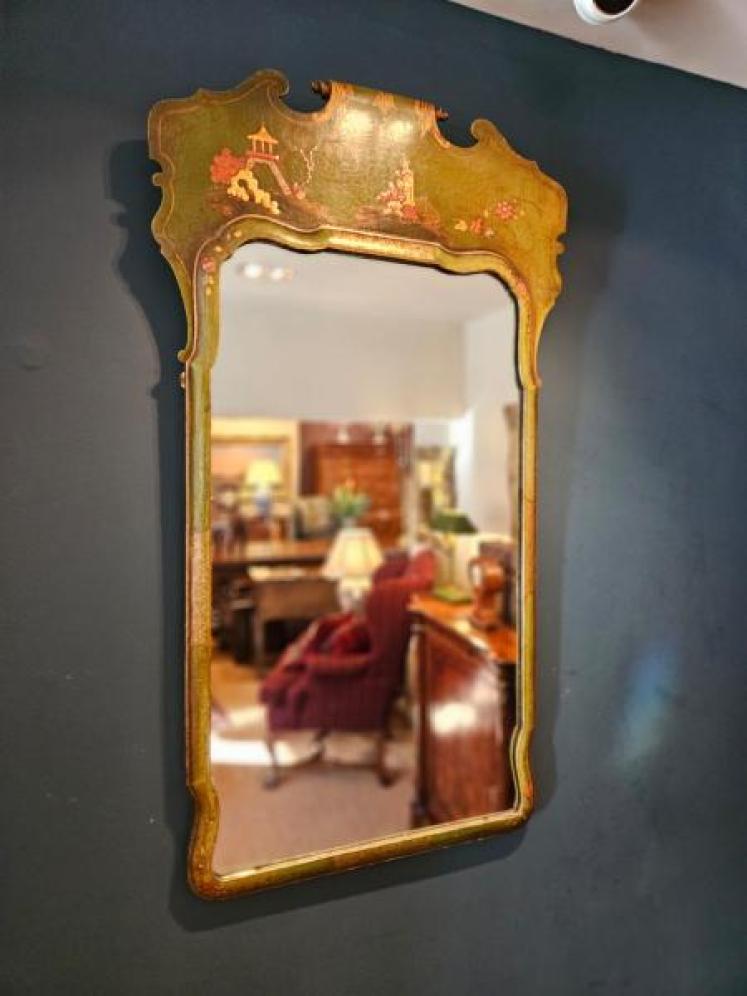 Edwardian Chinoiserie Mirror by Edwards & Roberts - Image 1
