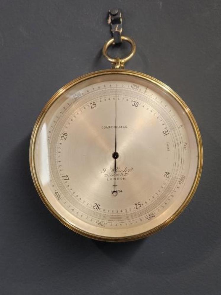 Victorian Brass Marine Barometer - Image 1