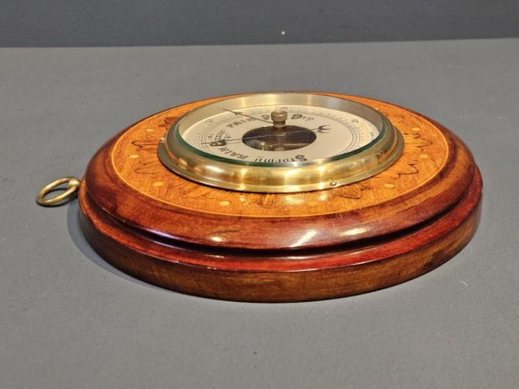 Edwardian Inlaid Barometer - Image 2
