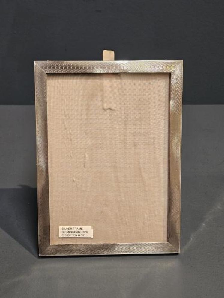 George V Silver Photo Frame - Image 3