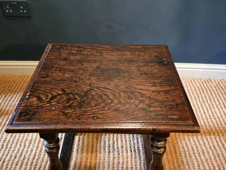 George II Oak Low Table - Image 5