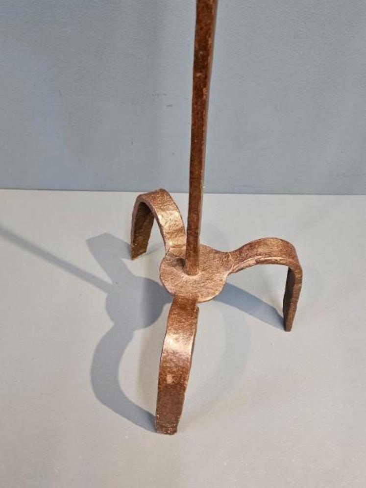 Georgian Floor Standing Rush Light  - Image 3