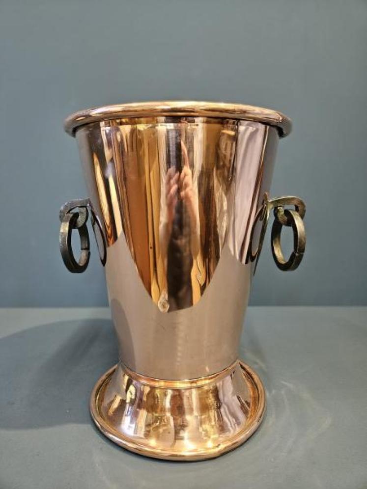 Arts and Crafts Copper Umbrella Stand  - Image 1