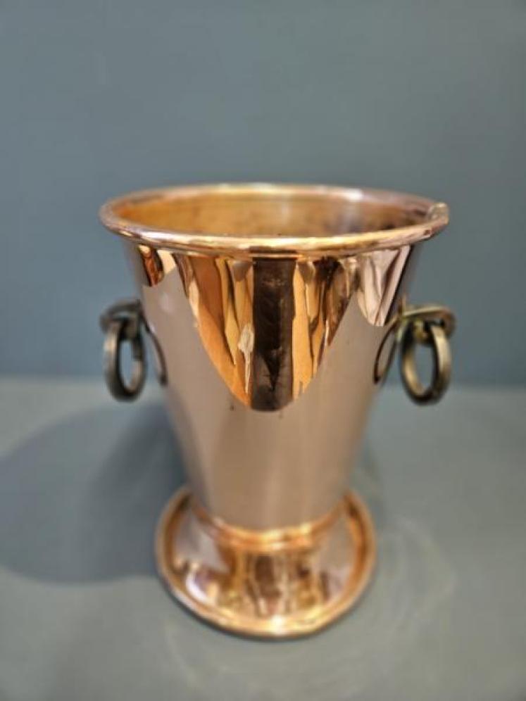 Arts and Crafts Copper Umbrella Stand  - Image 7