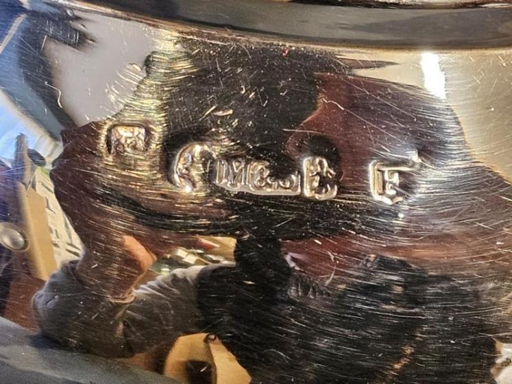 Superb George IV 27oz Glasgow Silver Wine Jug - Image 5