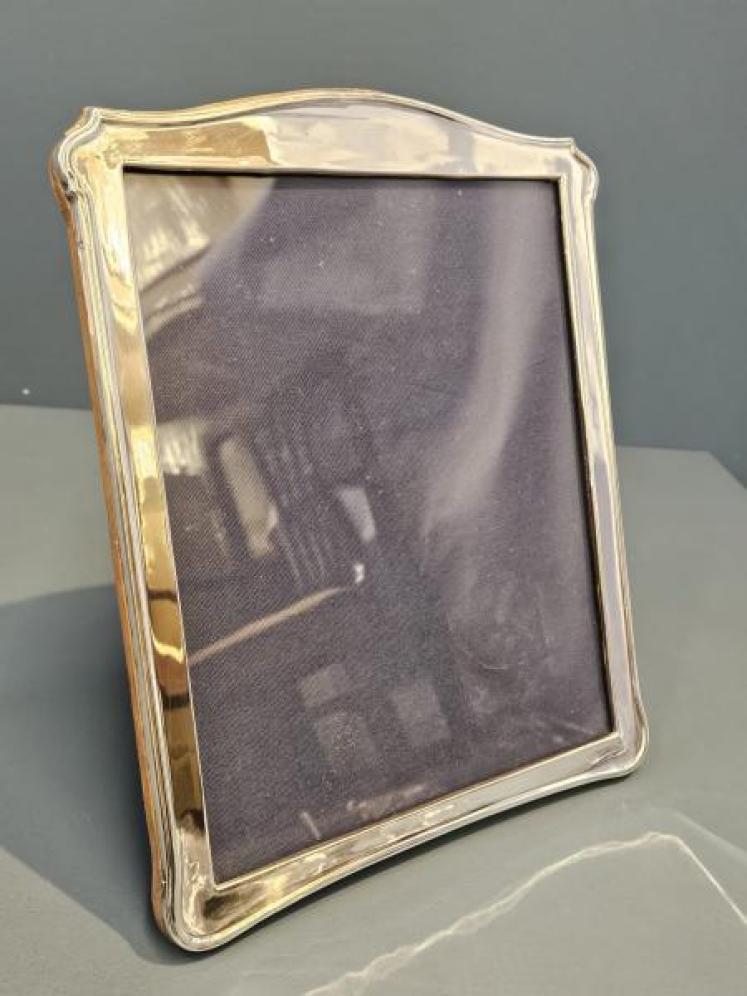 Large Silver Portrait Photo Frame  - Image 4