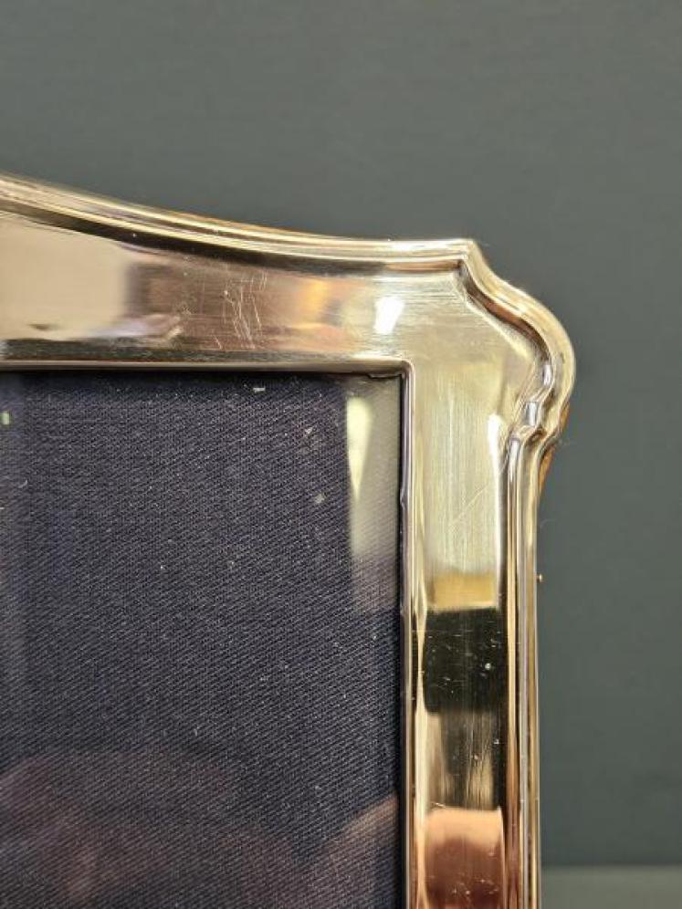 Large Silver Portrait Photo Frame  - Image 5