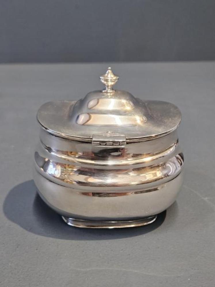 George V Silver Tea Caddy - Image 7