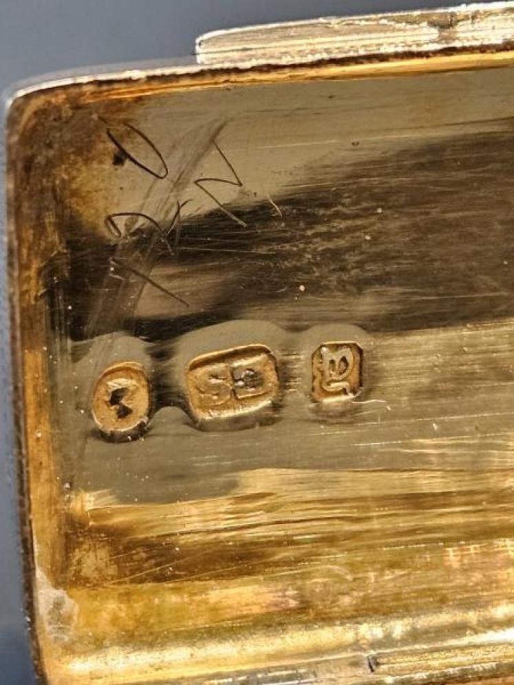 Early Victorian Silver Vinaigrette - Image 7
