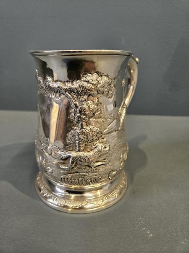 Georgian Exeter Silver Tankard - Image 4