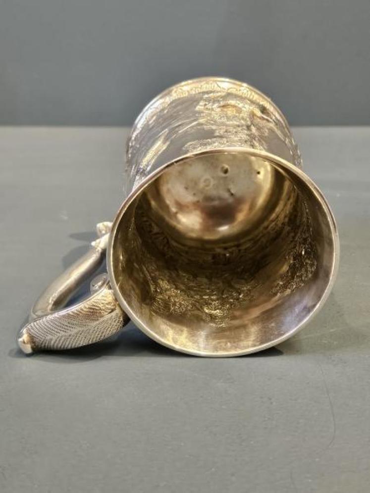Georgian Exeter Silver Tankard - Image 6