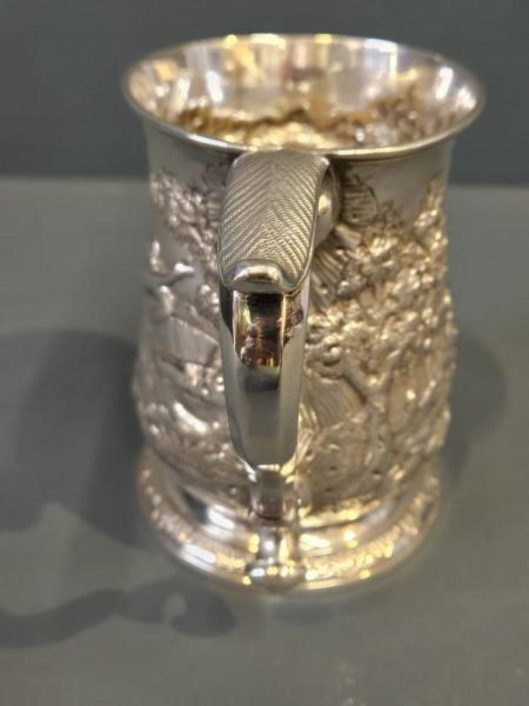 Georgian Exeter Silver Tankard - Image 7