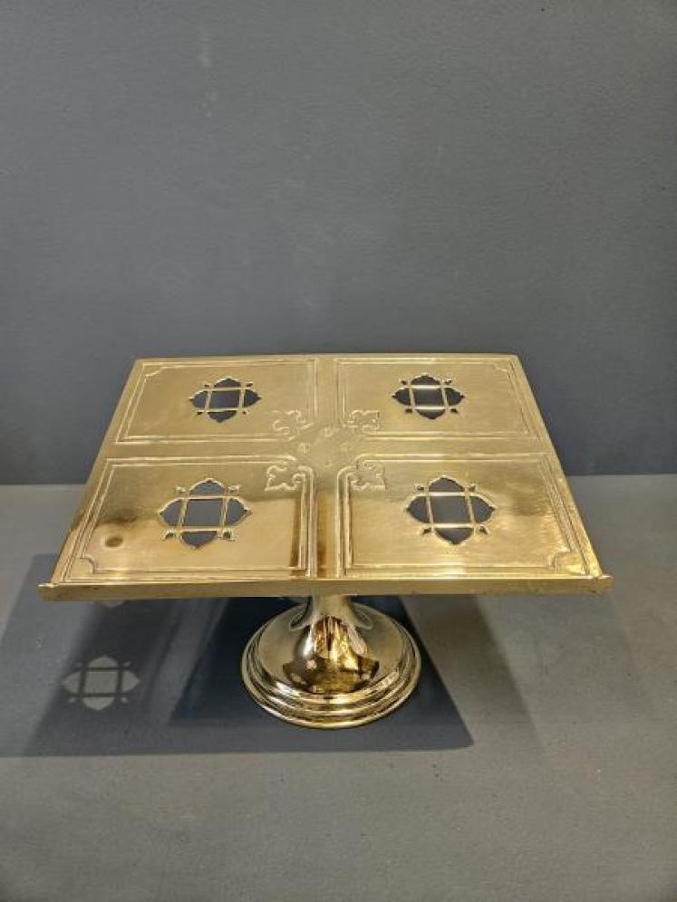 Victorian Brass Book Rest - Image 4