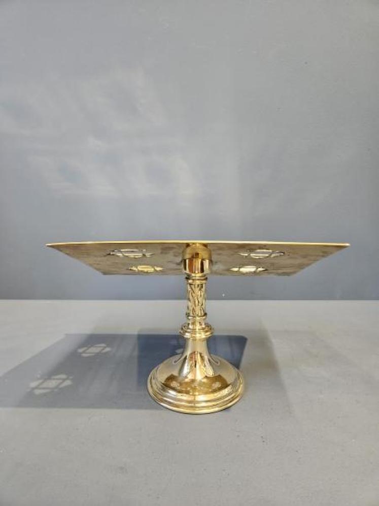 Victorian Brass Book Rest - Image 6