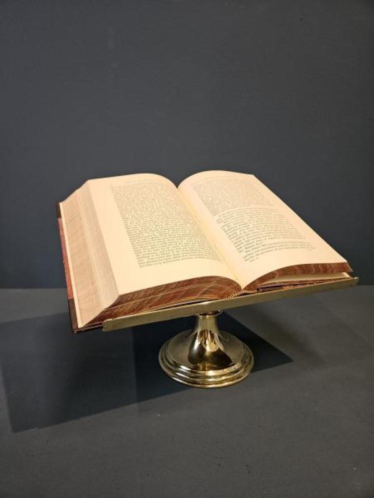 Victorian Brass Book Rest - Image 7