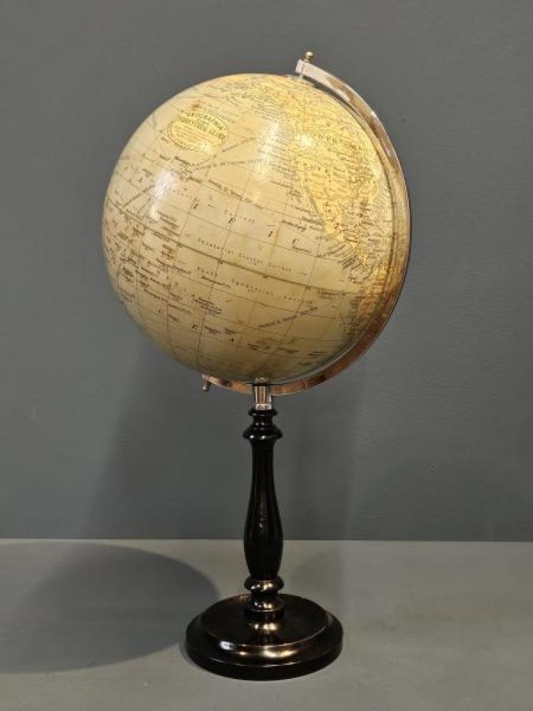 1930's Geographia 10" Paper Mache Globe - Image 5