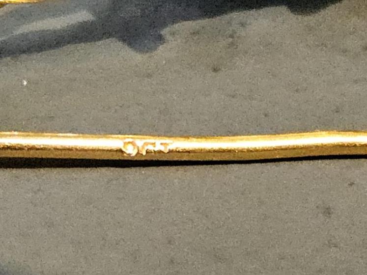 Victorian 9ct Gold Terrier Tie Bar - Image 6