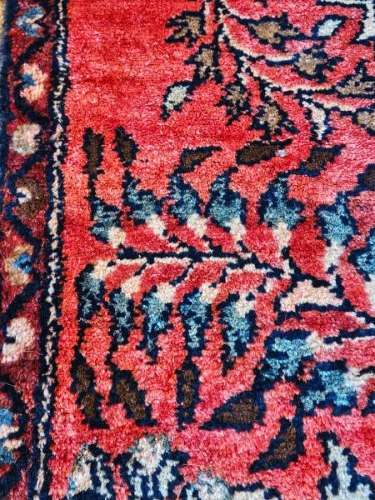 Immaculate 9' 6" Persian Pure Wool Runner - Image 5