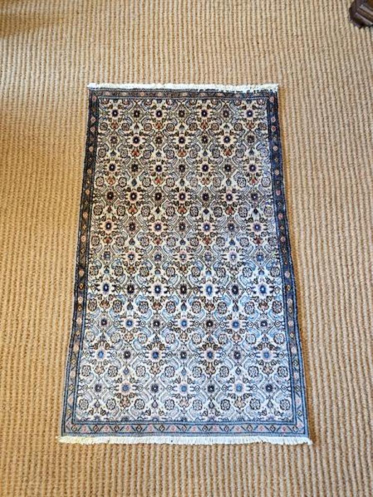 Persian Hearth Sized Wool Rug - Image 1