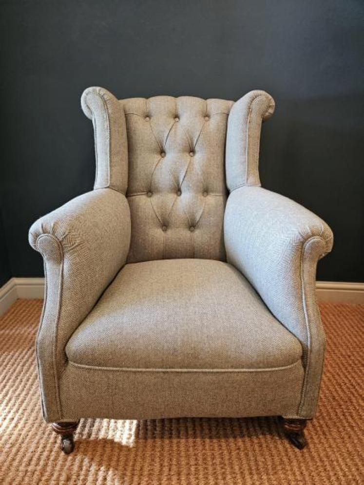 Pair of Victorian Arm Chairs - Image 2