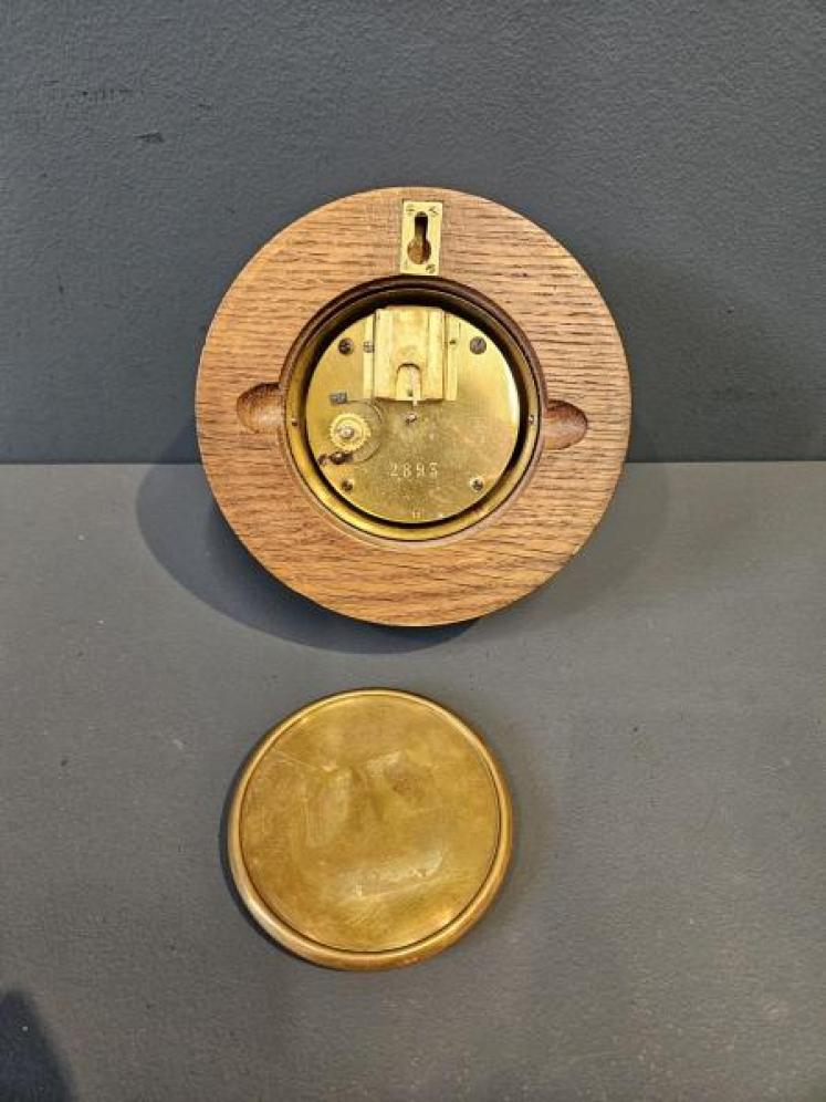 Rare Kays Paris Pork Pie Station Masters Clock - Image 5