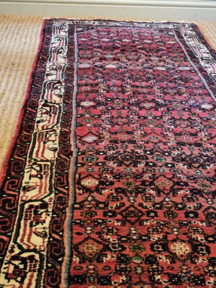 1920's Persian Wool Rug Runner - Image 5