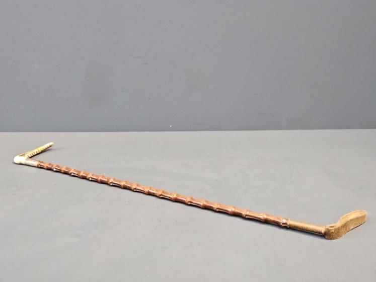 Victorian 14ct Gold Ladies Riding Whip - Image 1